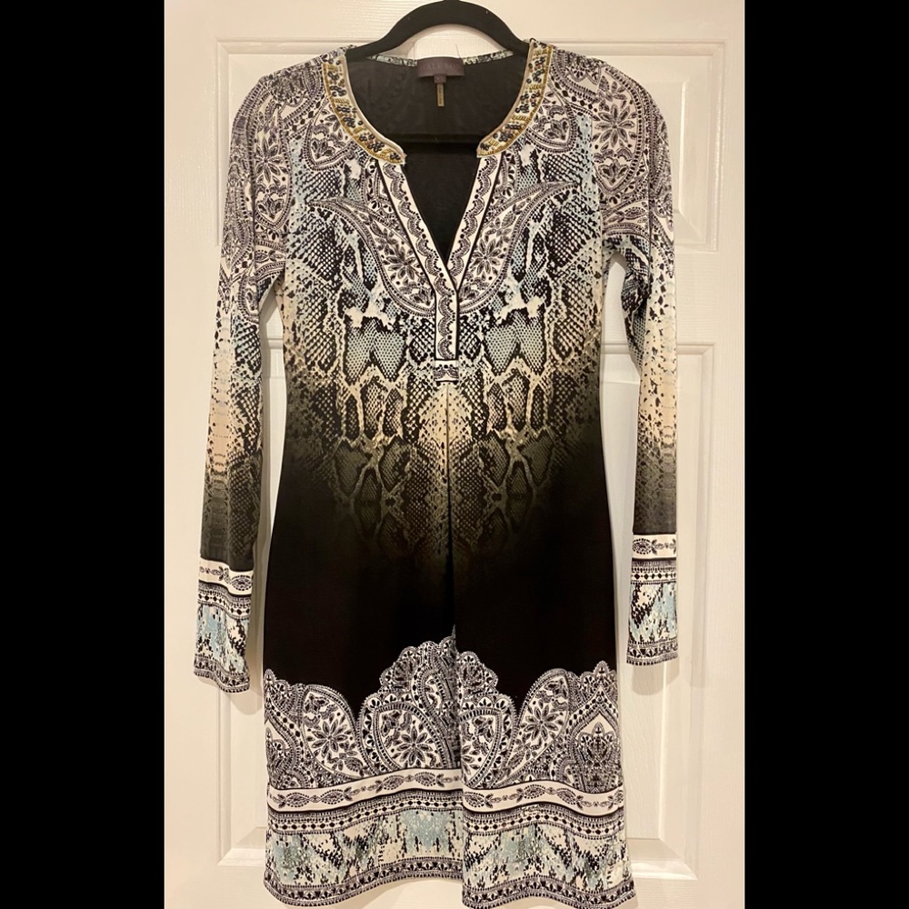 Hale Bob long sleeve dress